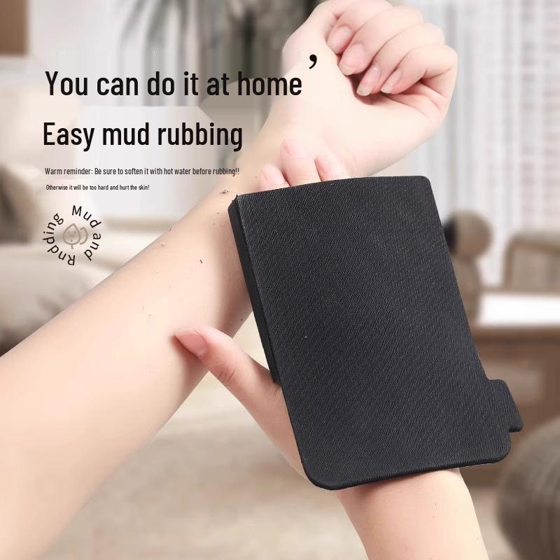 Women's and Men's Exfoliating Back Scrubber Disc: Painless Bathing Towel