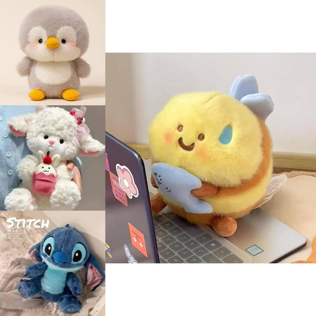 Moon Dumpling Design Plush Toy Cartoon Soft Cotton Cute Doll For Kids And Gift Giving