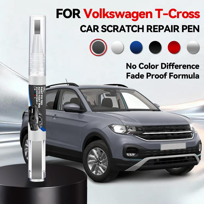 

Автомобільний ремонтний олівець для фарби для Volkswagen T-Cross 2018-2025 Аксесуари для ремонту подряпин на фарбі Помаранчевий Зелений Білий Сріблястий Синій Сірий Золотий
