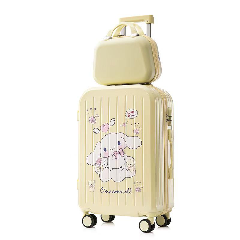 2025 New Cabin Size Luggage: Trolley Case with Combo Lock for Women, Men, and Kids