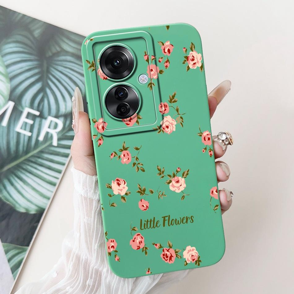 For OPPO Reno11 F 5G Case Reno 11F CPH2603 2024 Elegant Printing Camera Protective Shockproof Soft Silicone Phone Cases