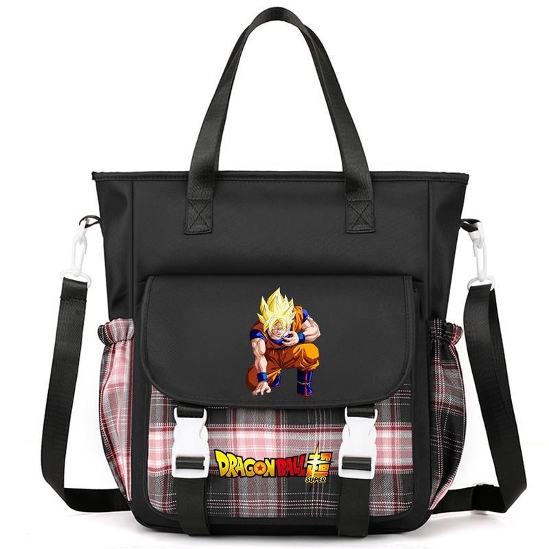 Anime Dragon Ball Carrying Bag Handbag Shoulder Bag Tote Bag for Teenager Girl Boy Back To School Bag Men Women Leisure Travel Bag Rucksack Mochila
