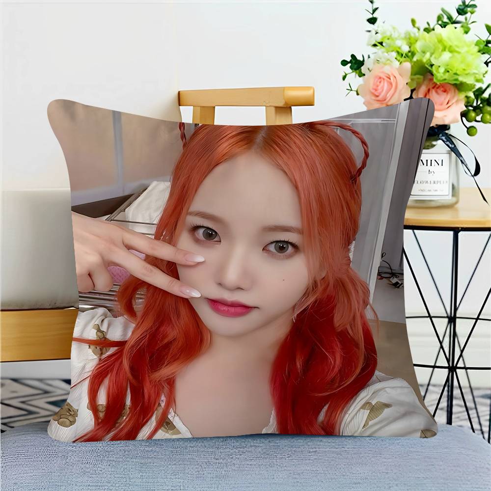 Singer L-Lee-Soojin Cushion Cover Car Throw Pillow Case For Sofa Car Christmas Gift 40x40cm 45x45cm