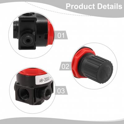 Air Control Pressure Gauge Regulating Valve And Compatible
