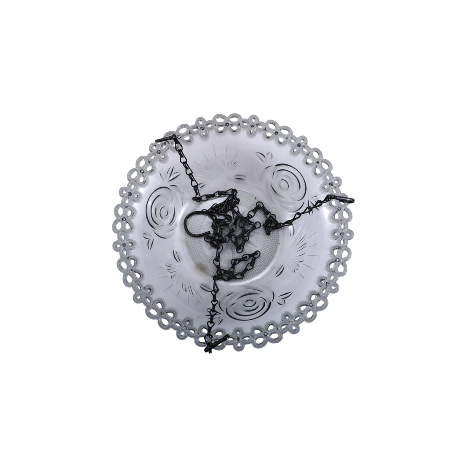 

Подвесная солнечная поилка для птиц, уличная кормушка для птиц с питанием от солнечной энергии для сада, двора, патио one size чёрный