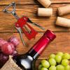 Wing Corkscrew Sturdy Zinc Alloy Wine Opener for Home Restaurant Accessories Red