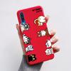 For Samsung A50 A50S A30S Case Cartoon Soft Liquid Silicone Full Protection Phone Back Cover For Galaxy A 50 50S 30S Funda Shell