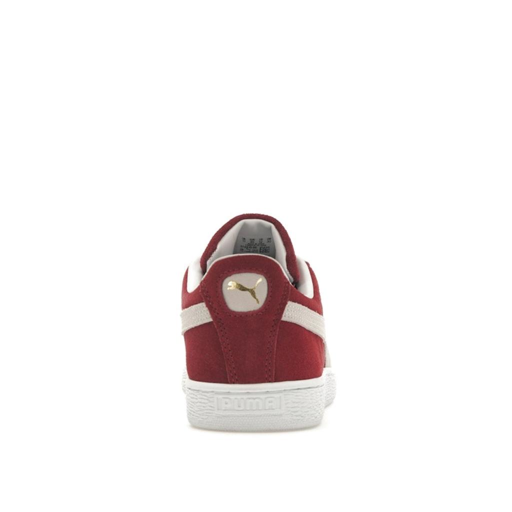 Puma Suede Classic 21 Cabernet Unisex Sneakers Red White 374915-06