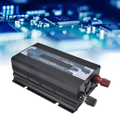 300W Smart Power Converter with Display Aluminium Alloy  12V To AC220V Power Inverters