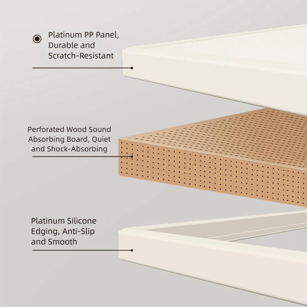 Anti-Bacterial Stainless Steel Cutting Board Anti-Mold Kitchen Chopping Block  Vegetable