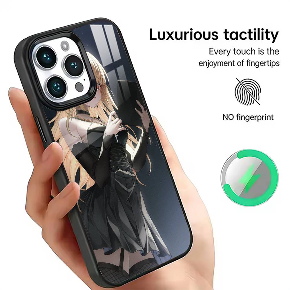 

Death Note Misa Amane Phone Case Magnetic with Magsafe Wireless Charging For iPhone17,16,15,14,13,12,11 Plus,Pro iPhone12PRO