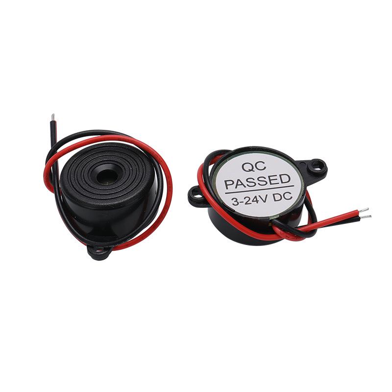 Piezoelectric Buzzer HND-2312E Lead Wire Continuous Alarm