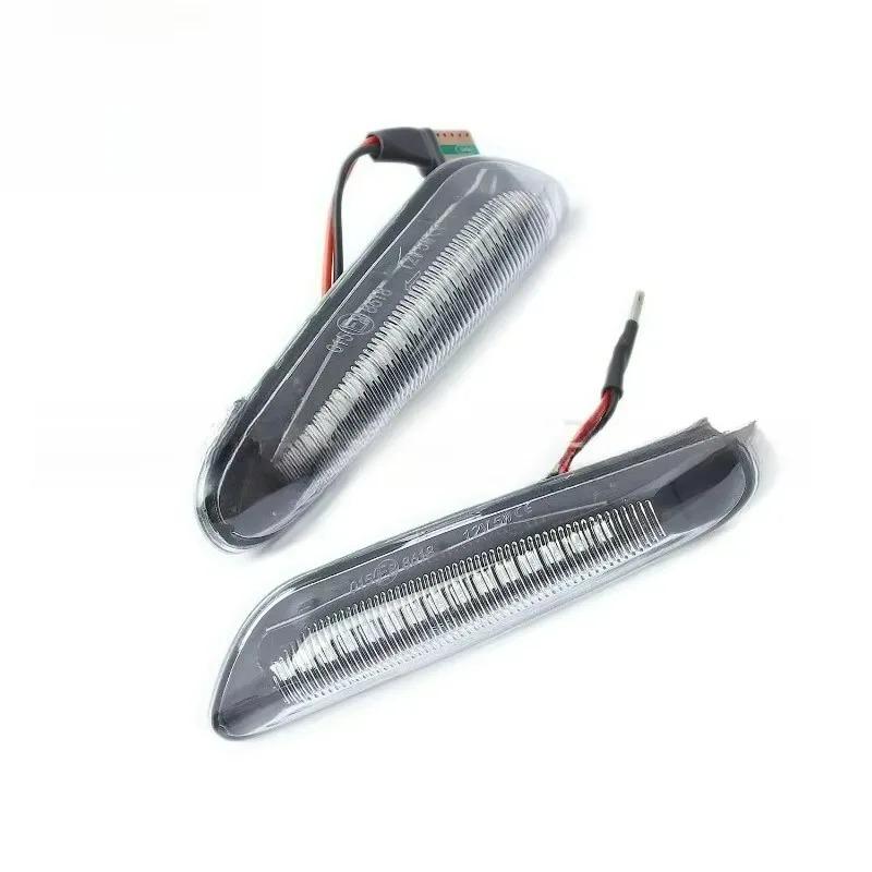 New for 2pcs E90 E91 E92 E93 E60 E87 E82 E46 Error Free Led Dynamic Side Marker Turn Signal Light Sequential Blinker Light