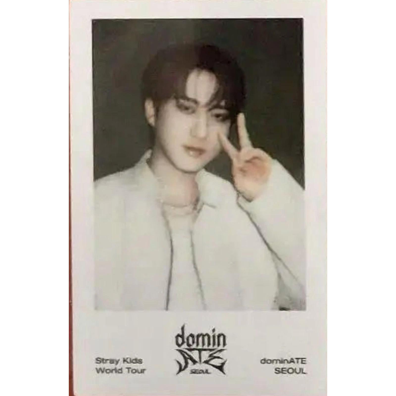 STRAY KIDS Мировой тур dominATE SEOUL Blu-ray DVD ФОТОКАРТОЧКА POB ОФИЦИАЛЬНЫЙ CB / INSTANT PHOTO (Blu-ray)