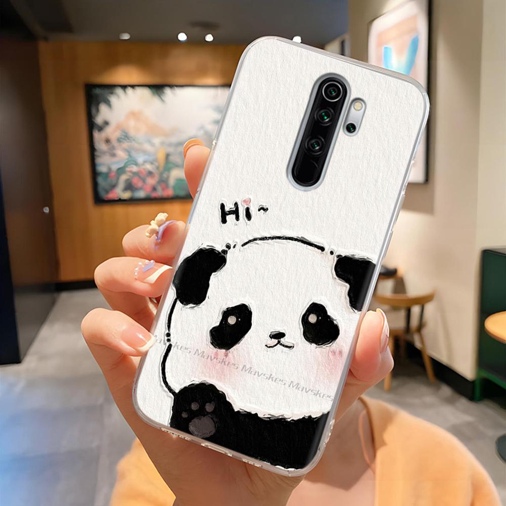 TPU Phone Cases For Redmi Note 8 Pro Case Clear Lovely Flowers Lightweight Cover For Xiaomi Redmi Note8 Pro Phone Housing Fundas