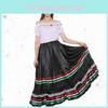 Ethnic Womens Western Dress With Lace And Embroidery Design For Daily Halloween