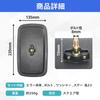 RYOTBASE Tractor Forklift Mini Truck Side Mirror Auxiliary with Back Mounting Bracket Universal Replacement for Parking Agricultural Construction