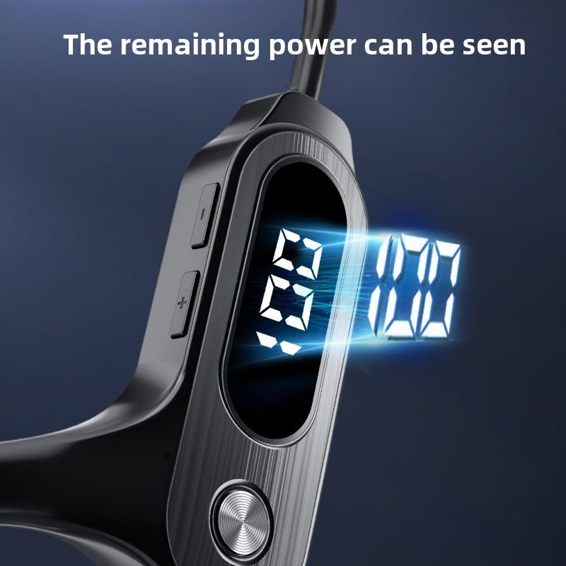 Neues Knochenleitungs-Konzept Ohrloses Bluetooth-Headset Kabellos Hängendes Ohr Sportmodell Lange Lebensdauer