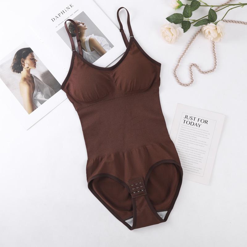 XXS Seamless Bodysuit with Breast Pads: Women's Tummy Control, Hip Lift, Shaping Camisole Girdle.