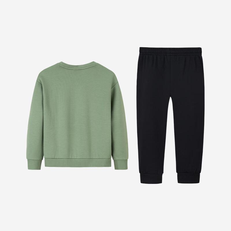 Nike Kids' Fleece-Lined Long-Sleeve Tee & Sweatpants 2-Piece Set
