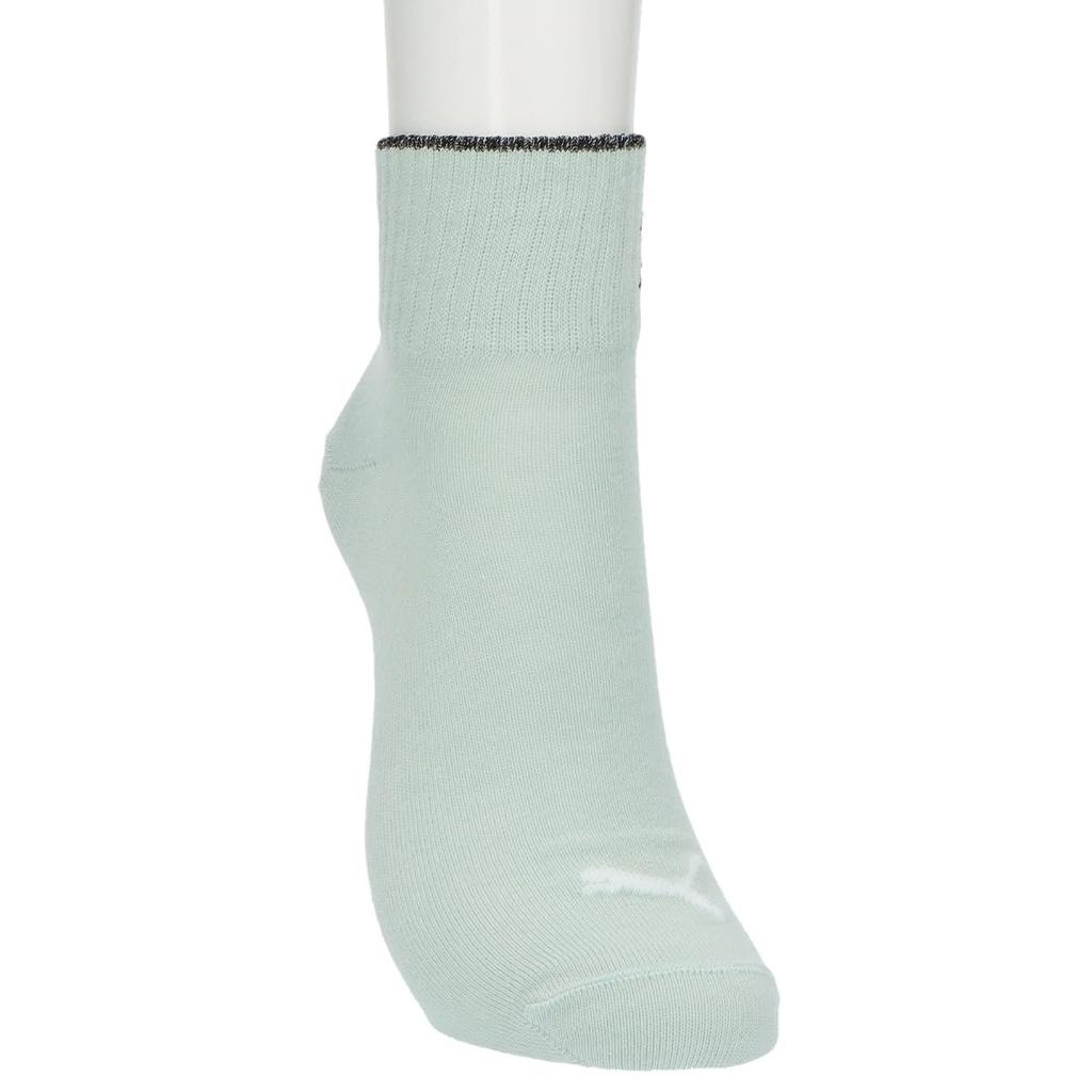 PUMA Women's Sports Quarter Socks 3-Pair Set Odor Resistant Reinforced Toe and Heel Assorted Colors 23-25cm 3563244