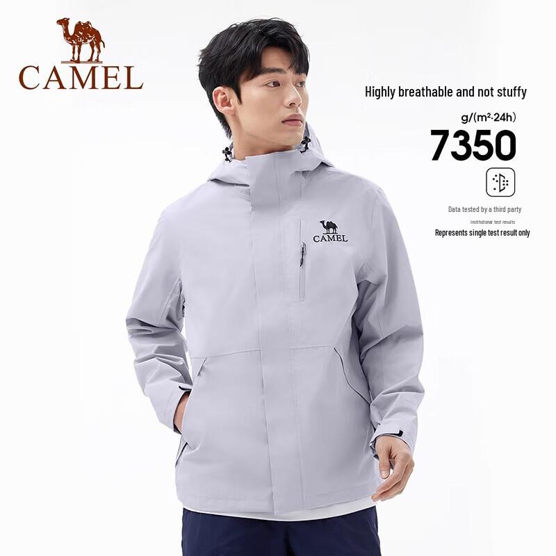 Camel Women's Windproof Waterproof Hard Shell Jacket