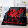 Liverpool Customize Text Blanket Throw Customizable Blanket Soft Warm Cozy Throw For Nap Sofa Seaside Bedding Four Seasons Multipurpose