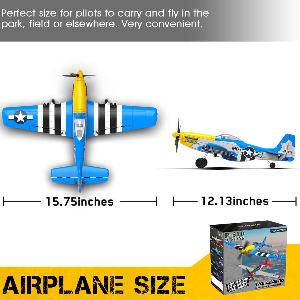 RC Airplane Model EPP 2.4Ghz Anti Interference Four Channel Aerobatic Remote Control Plane Toy for Adults Kids Beginners
