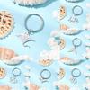 Sea Ocean Whale Pendant Stainless Steel Charms Keychains Accessories Trendy Jewelry Keyrings For Women Girl Decor Kids Gifts