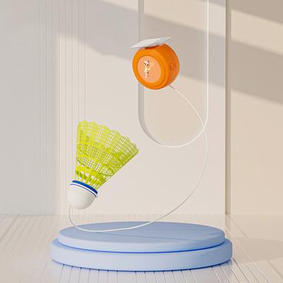 Badminton Trainer Set Self-Training Tool Height Adjustable Simple Installation Portable Badminton Single-Player Rebound Trainer Device