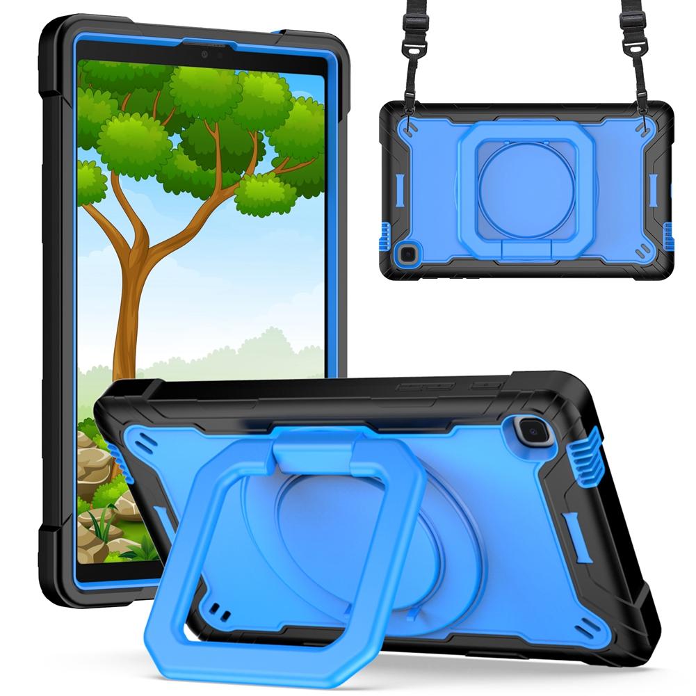Tablet Cases Case For Samsung T220 T225 8.7 Inch Hand Ring Stand Kids Cover For Samsung Galaxy Tab A7 Lite 8.7 2021 Sm-t220 Sm-t225 Fundas