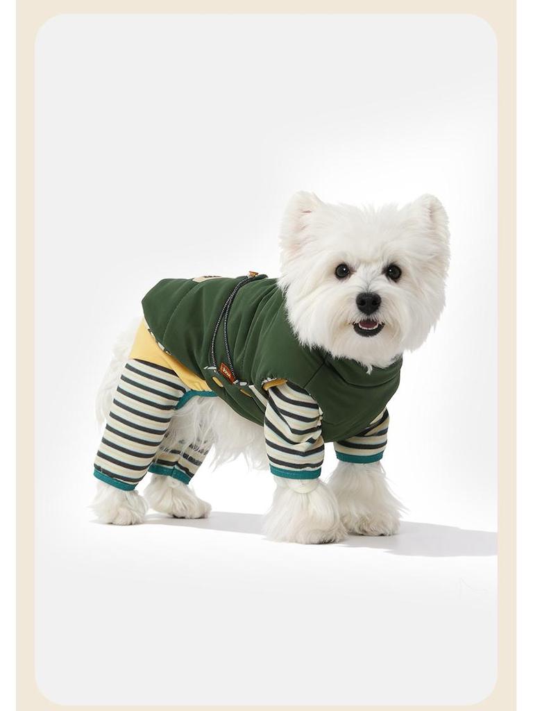 Hoopet Water-Repellent Cotton Vest: Warm Outdoor Jacket for Pets (Autumn/Winter)