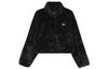 Velvet Jackets Women's Black Stand Collar Moderate DV5140-010
