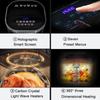6L Large Capacity Multi-function Visible Window Air Fryer Kitchen Cooking Appliance LED Digital Touch Screen Electric Fryer