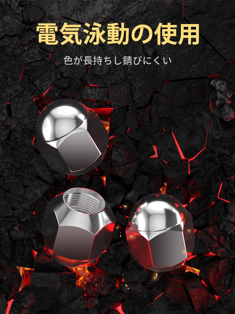 GAsupply "Daihatsu" Typ PKW Radmutter M12 x P1.5 Konischer Sitz 60° 19SW Länge