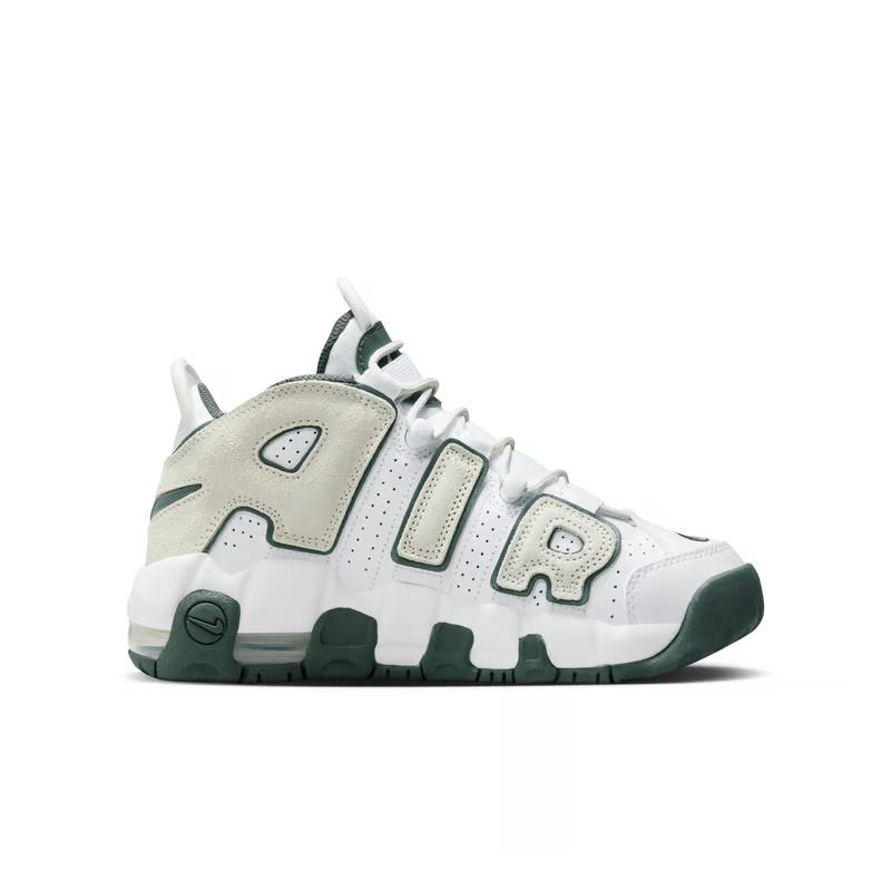 Nike Air More Uptempo Gs White Vintage Green Summit White Sea Glass FQ1938-100