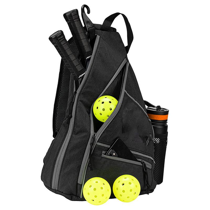 Pickleball Bag Men'S & Women'S Backpack Adjustable Sling Bag With Fence Hook/Upgraded Capacity/Safety Pocket/Water Bottle Holder