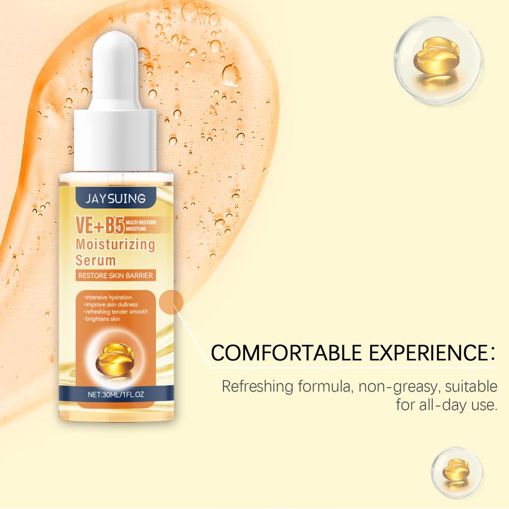 Vitamin B5 Moisturizing Serum Hydrating Essence for Soft, Smooth and Delicate Face