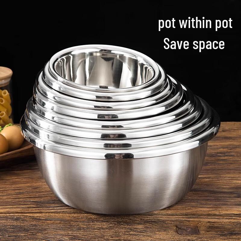 Zhaoran 304 Stainless Steel Mixing Bowl