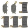 6Pcs Vorne Hinten Motorrad Disk Bremsbeläge für CBR 600 F4 F4I