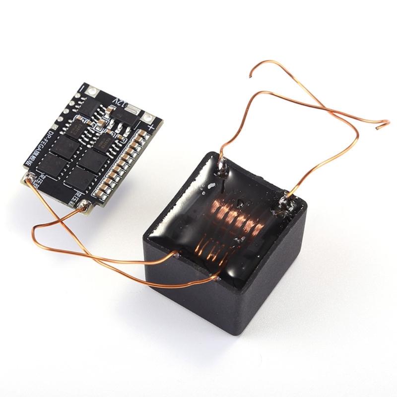 4-12V to 20KV Boost Spark Ignition Coil Module Igniter Module Driver Board Inverter Lighter Household