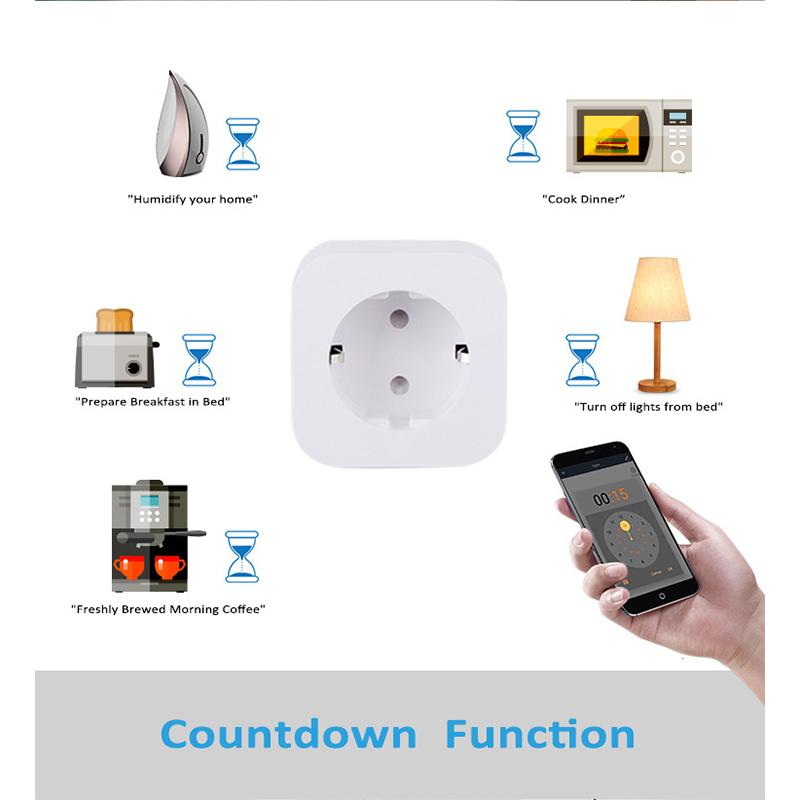 WiFi Smart Switch 16A/20A Voice Control Power Monitor Timing Wall Switch Smart Home Automation Switches Work with Apple Homekit