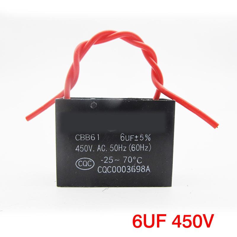 CBB61 Deckenventilator & Dunstabzugshaube Kondensator 1-6UF 450-500V