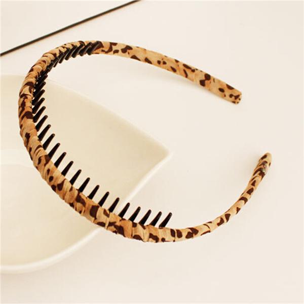 Buy 12pcs Toothed Hairhoop Headband Teeth Comb Twining Round Hair Hoop