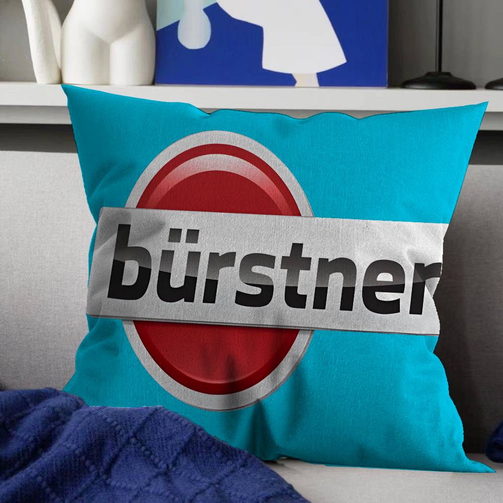 Burstner Cushion Cover Car Throw Pillow Case For Sofa Car Christmas Gift 40x40cm 45x45cm