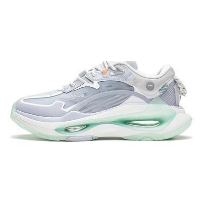 Li Ning Exceed Infinity Textile, Synthetic Leather Cushioning Slip Resistant Abrasion Resistant Low Top Casual Shoes AZGS086-1