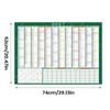 1117 Calendar Large Wall Calendar 161 Days Planner Sheet To Do List Check-In Plan Daily Weekly Agenda Schedule Organize Planning