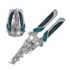 1Pcs Foldable Wire Stripper Multi-Function Pulley Tool For Crimping Splitting Winding Ideal For Electricians