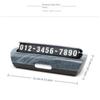 Temporary Parking Signs For Cars, Moving Car Numbers, Car Phones, Moving Car Plates, Personalized And Creative Interior Decorati