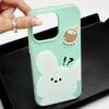 Zhitai iPhone 16 Pro Max Jelly Skin: Compatible with iPhone 11-15; Cartoon Design Case
